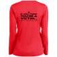 Women's Long Sleeve Think Performance V-Neck Tee