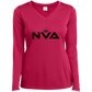 Women's Long Sleeve Think Performance V-Neck Tee