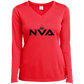 Women's Long Sleeve Think Performance V-Neck Tee