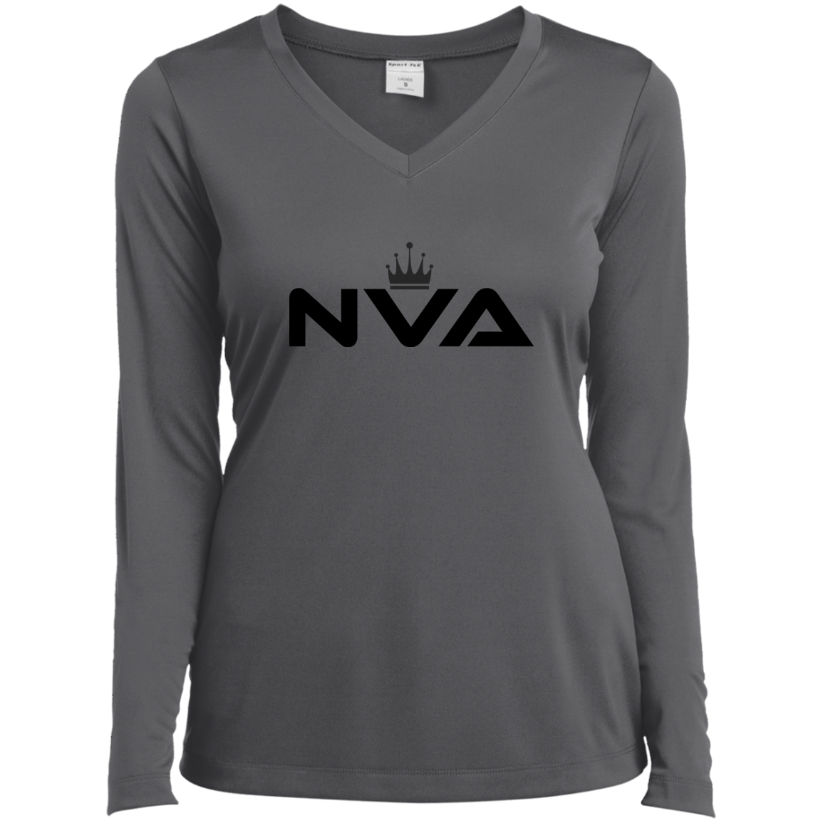 Women's Long Sleeve Think Performance V-Neck Tee